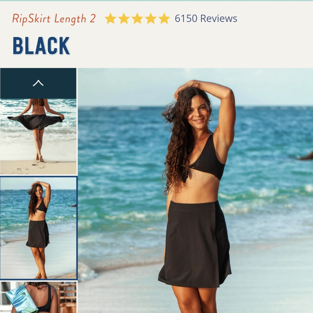 NWT XL Rip Skirt Length 2 with pockets.